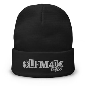 DR!SS - S3LFM4D€ - Embroidered Beanie